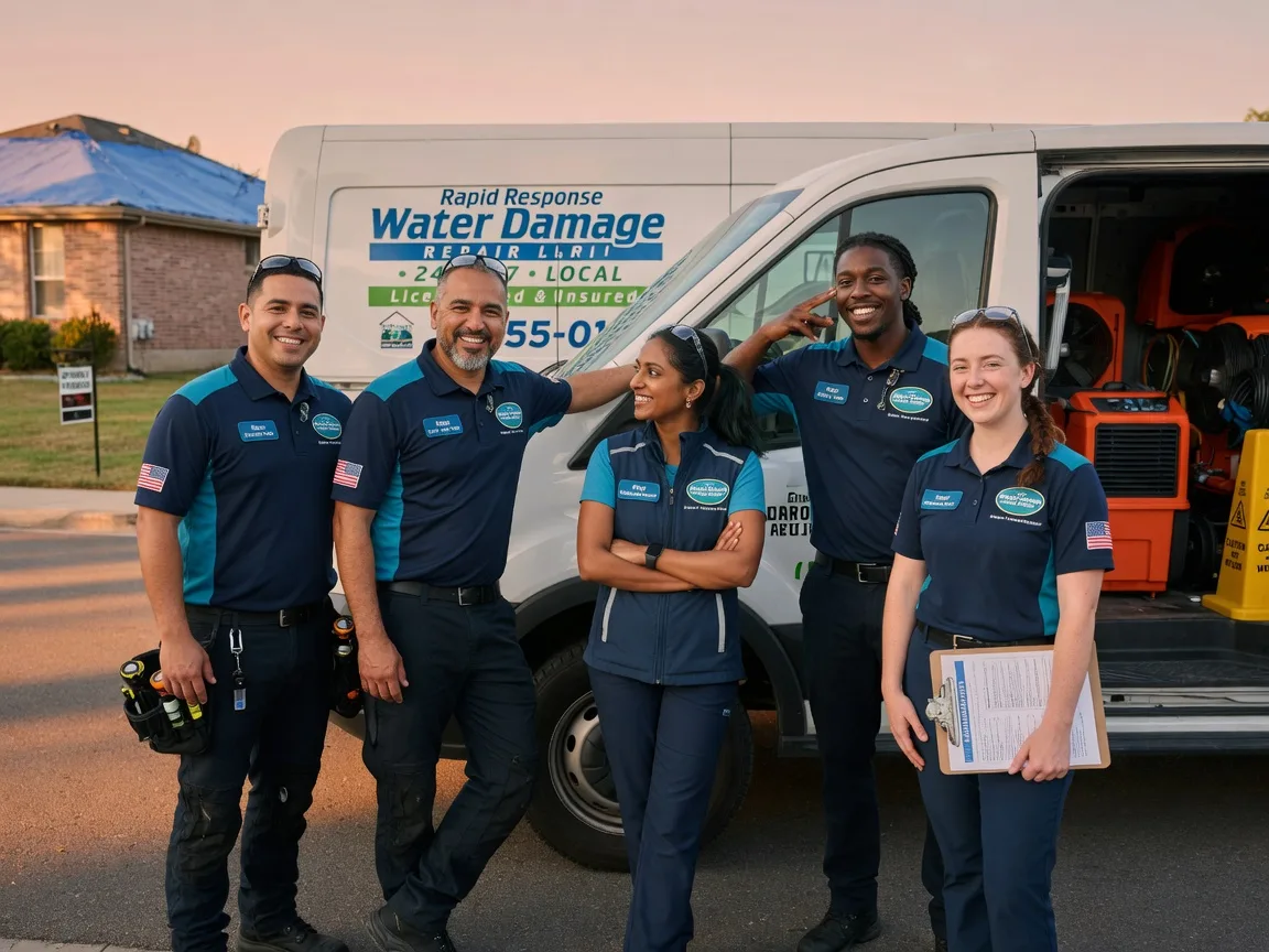 Water Damage Restoration company in Hillister, TX